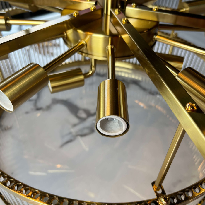 Люстра RH Marais Round Chandelier D80 ImperiumLoft