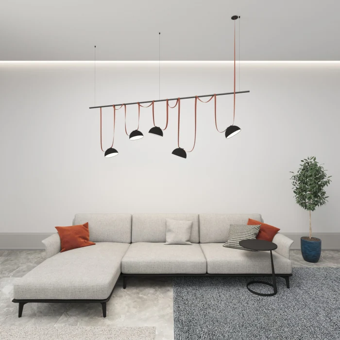 Трековый светильник BELTY SMART FLOW DK5660-BK