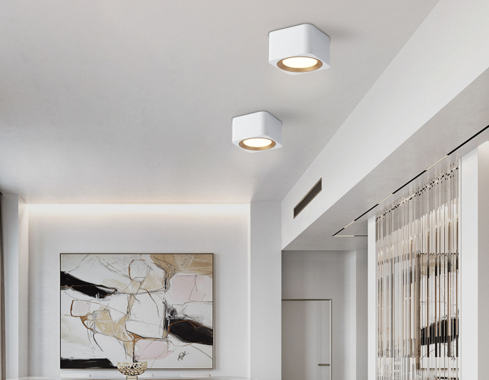 Светильник накладной со сменной лампой GX53 Ambrella light TN70831