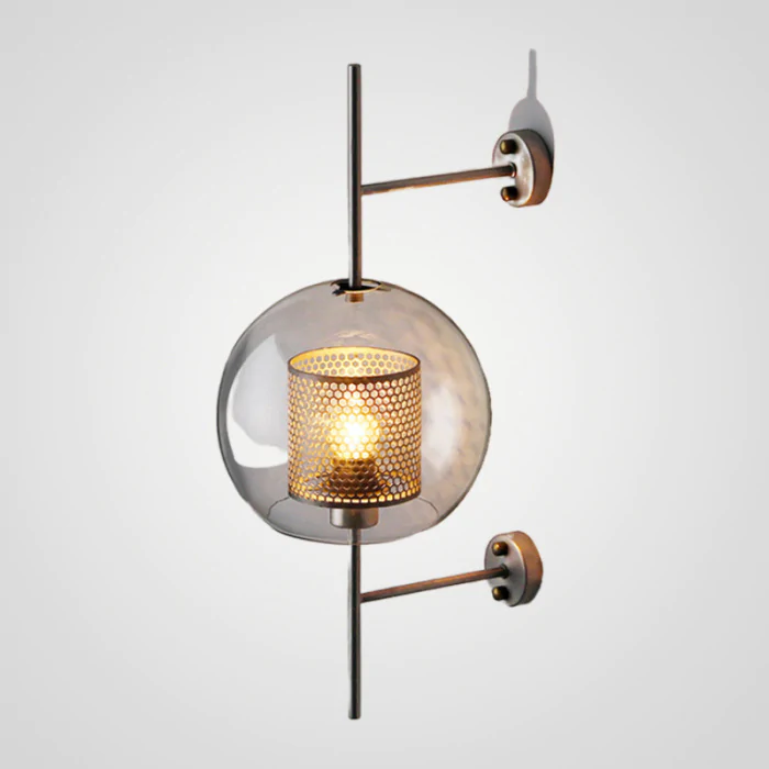 Настенный светильник CATCH WALL ball L58 stell ImperiumLoft