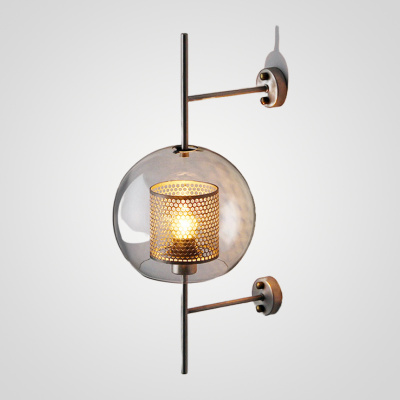 Настенный светильник CATCH WALL ball L58 stell ImperiumLoft