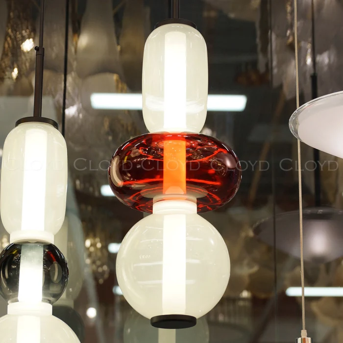 Подвесной светильник Cloyd SUPERNOVA-A P1 / выс. 39 см - черный (арт.11407)