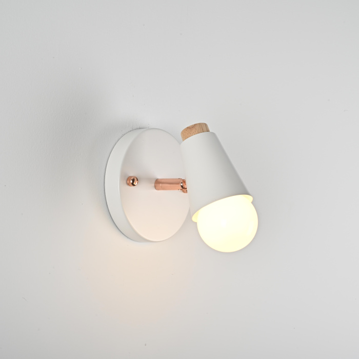 Настенный светильник ROTARY WALL Белый ImperiumLoft