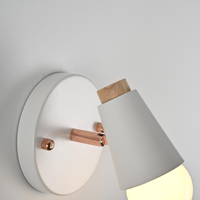 Настенный светильник ROTARY WALL Белый ImperiumLoft