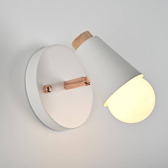 Настенный светильник ROTARY WALL Белый ImperiumLoft