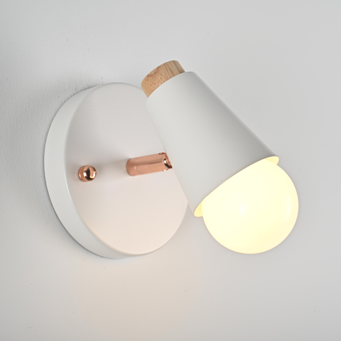 Настенный светильник ROTARY WALL Белый ImperiumLoft