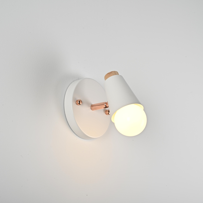 Настенный светильник ROTARY WALL Белый ImperiumLoft