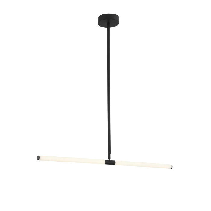 Светильник подвесной ST-Luce SL393.403.02 Черный/Белый LED 2*10W
