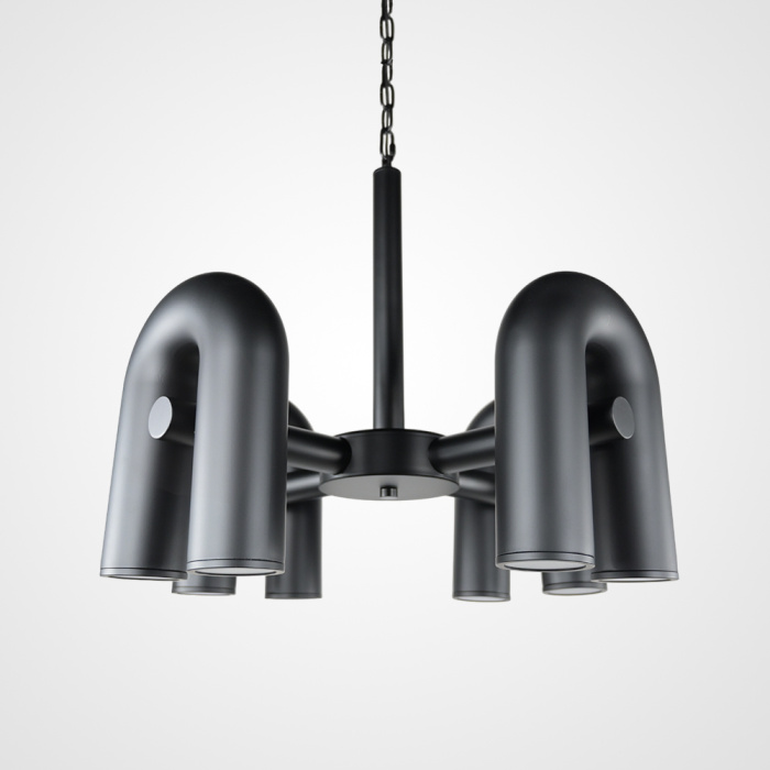 Подвесная люстра FANNY 8 Black ImperiumLoft