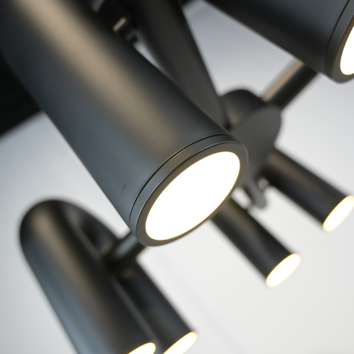 Подвесная люстра FANNY 8 Black ImperiumLoft