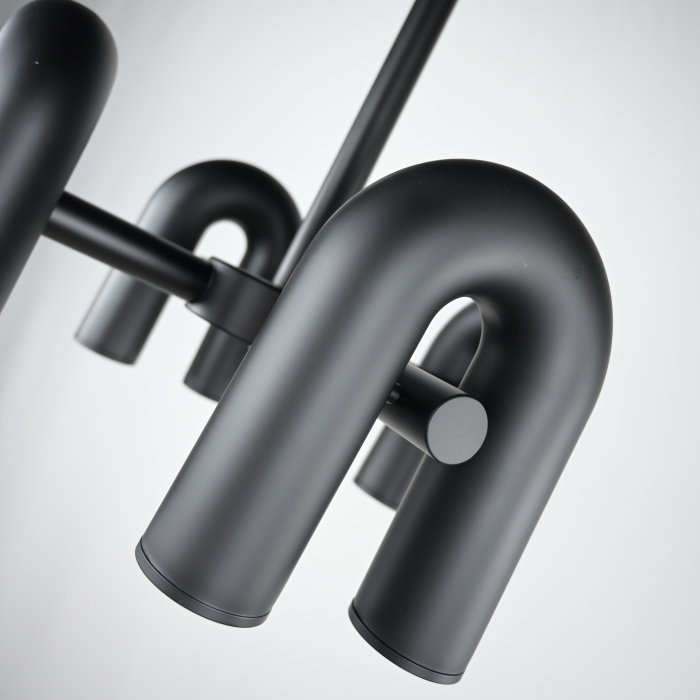 Подвесная люстра FANNY 8 Black ImperiumLoft