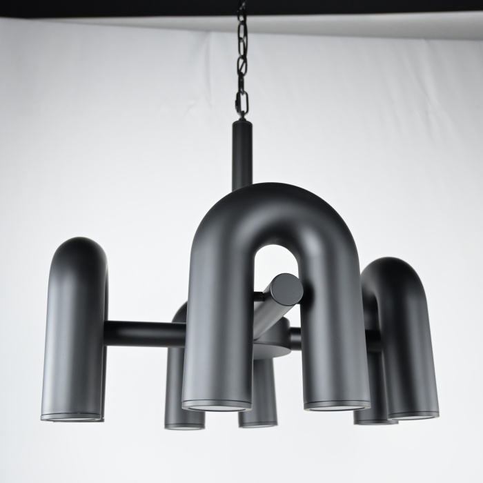 Подвесная люстра FANNY 8 Black ImperiumLoft