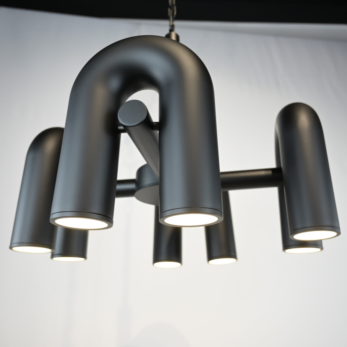 Подвесная люстра FANNY 8 Black ImperiumLoft