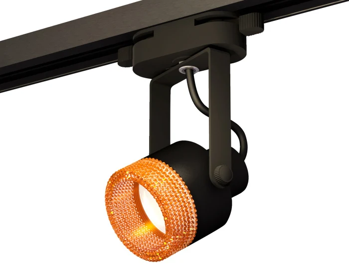 Комплект трекового однофазного светильника с композитным хрусталем Ambrella light XT6602064