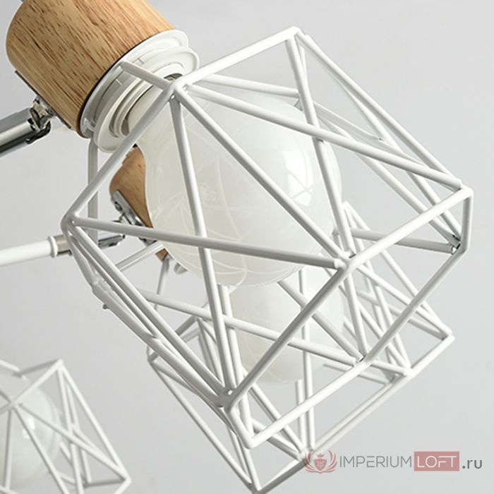 Потолочная люстра CORF B3 White 6 lamps ImperiumLoft