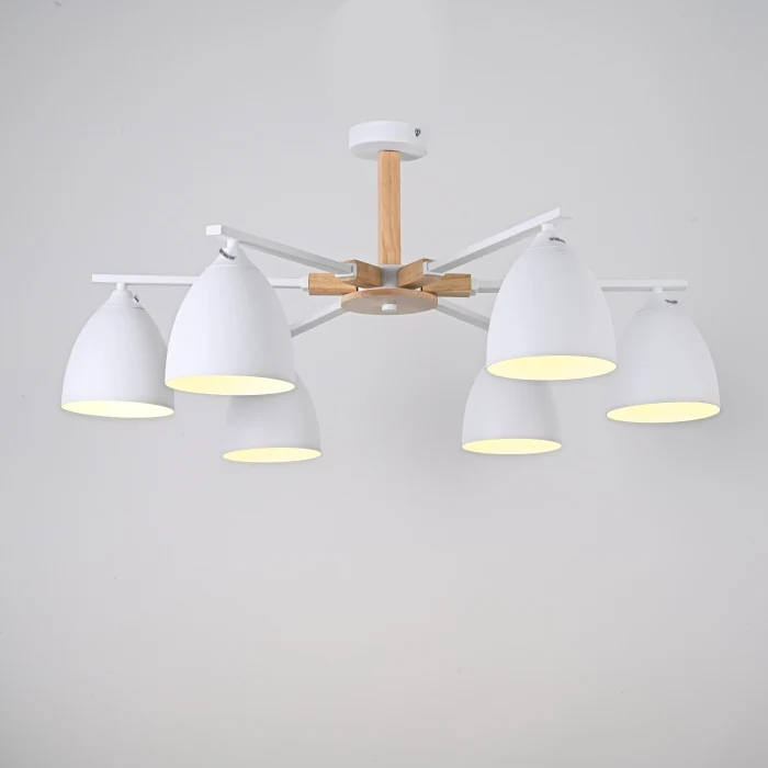 Люстра на штанге NOA 6 White ImperiumLoft 183469-26