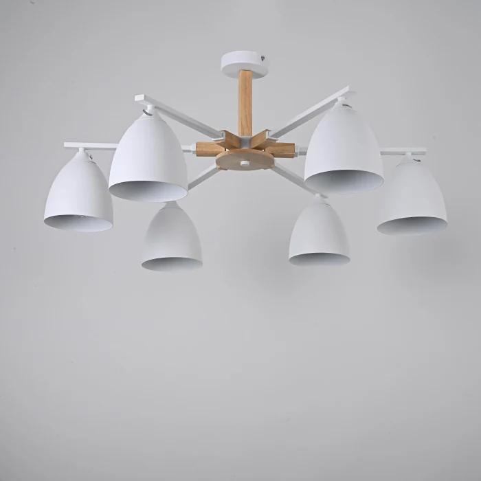 Люстра на штанге NOA 6 White ImperiumLoft 183469-26