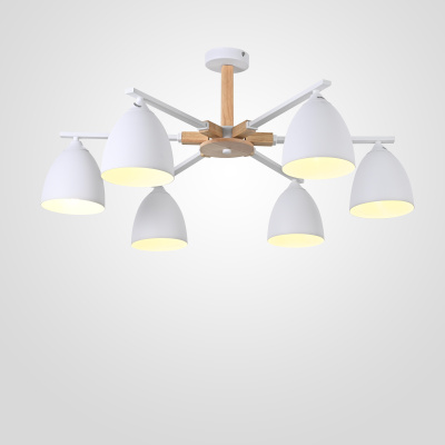 Люстра на штанге NOA 6 White ImperiumLoft 183469-26