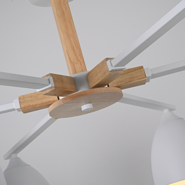 Люстра на штанге NOA 6 White ImperiumLoft 183469-26