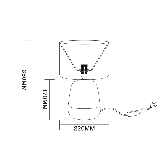 Настольная лампа HESTIA ESCADA 10200/L Beige