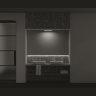 Трековый светильник Maytoni Basis TR080-1-18W3K-W