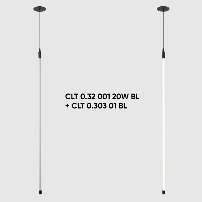 Светильник для модульной системы Crystal Lux CLT 0.32 001 20W BL