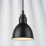 Светильник подвесной LOFT 1х40W E14 ЧЕРНЫЙ  (в комплекте) 765017 (MD12018002-1A)