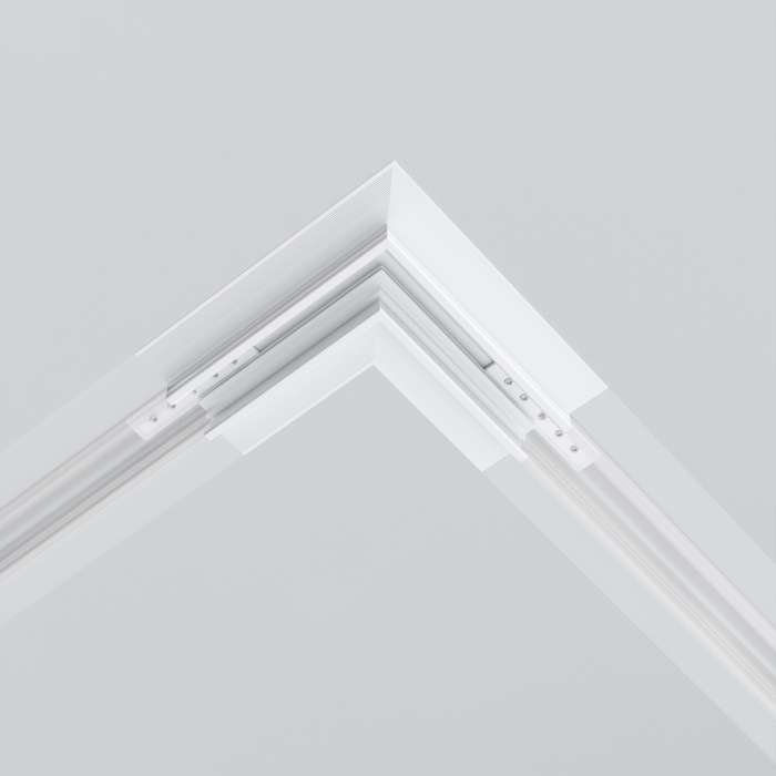 Коннектор угловой Exility для встраиваемого низкопрофильного шинопровода Maytoni TRAM034CL-42W