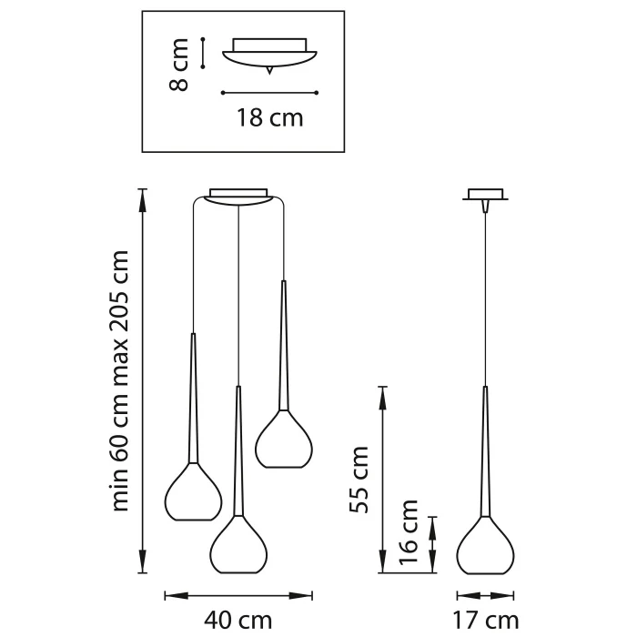 Подвесной светильник LIGHTSTAR 808237