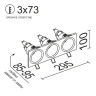 Встраиваемый светильник Ledron AO1501009 SQ3 White