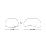 Накладной светильник Ledron MС-9197