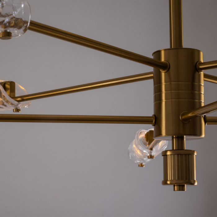 Люстра на штанге Freya Baret FR5420CL-08BS