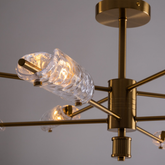 Люстра на штанге Freya Baret FR5420CL-08BS