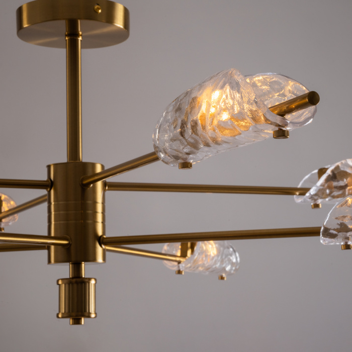 Люстра на штанге Freya Baret FR5420CL-08BS