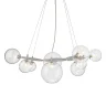 Подвесная люстра Delight Collection Wendt KG1202P-9 grey/clear