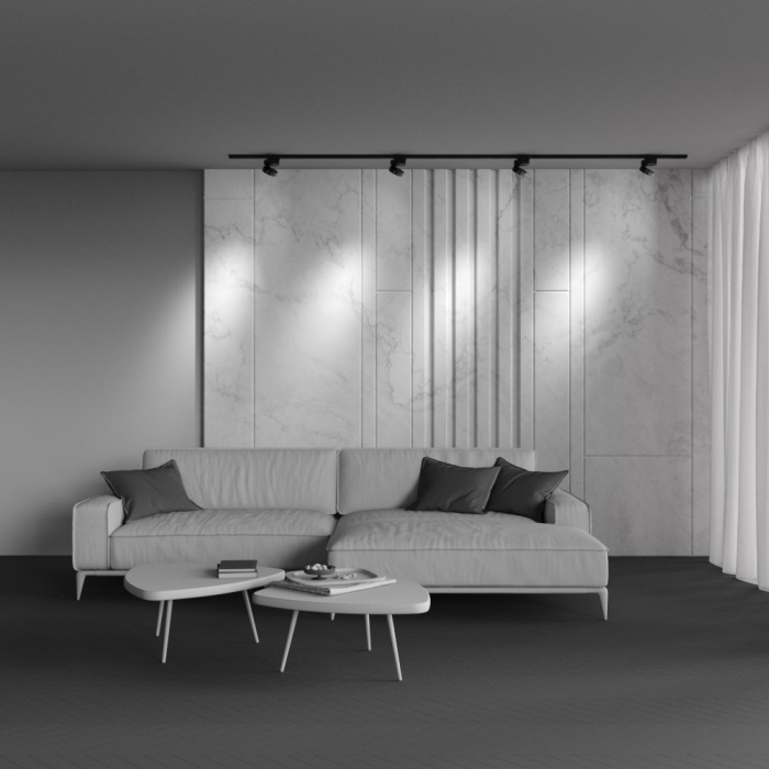 Трековый светильник Maytoni Magic TR006-1-12W3K-B