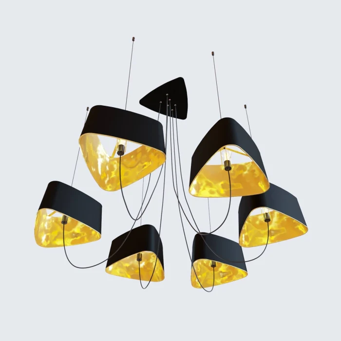 Подвесная люстра Loft it Nuage LOFT1163-6BL