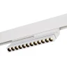 Магнитный трековый светильник Белый LED 1*12W 3000K 450Lm Ra>90 36° IP20 L220xW22xH117 ST805.536.12
