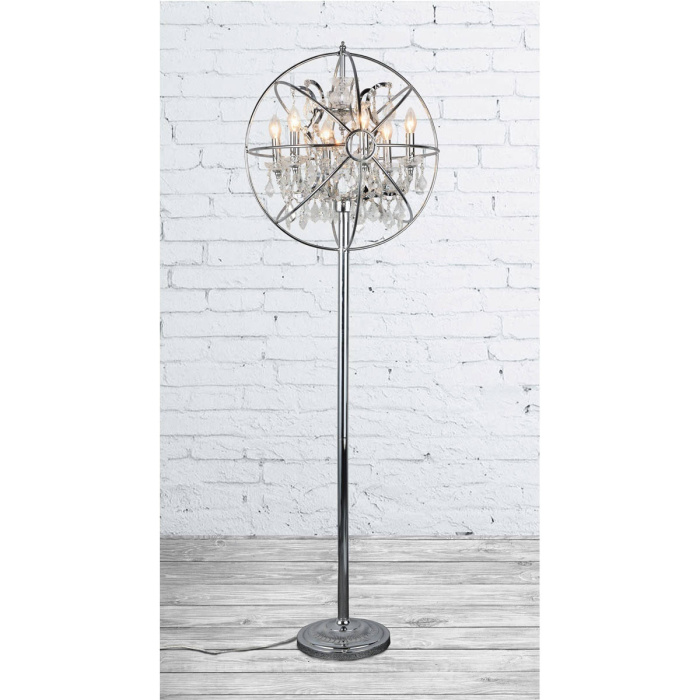 Торшер Loft it Foucaults orb crystal LOFT1896FT