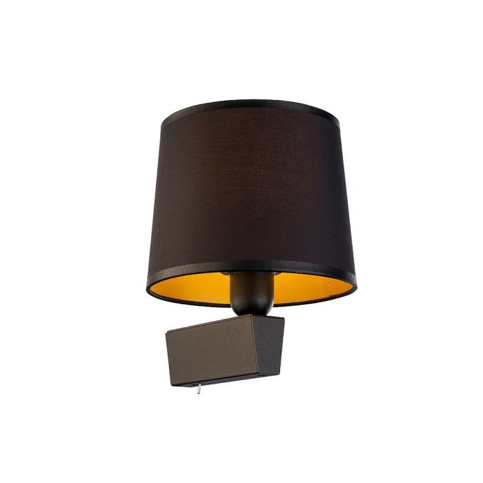 Настенный светильник  Nowodvorski Chillin Black/Gold 8197