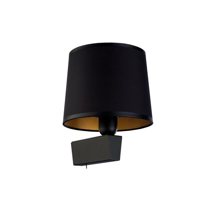 Настенный светильник  Nowodvorski Chillin Black/Gold 8197