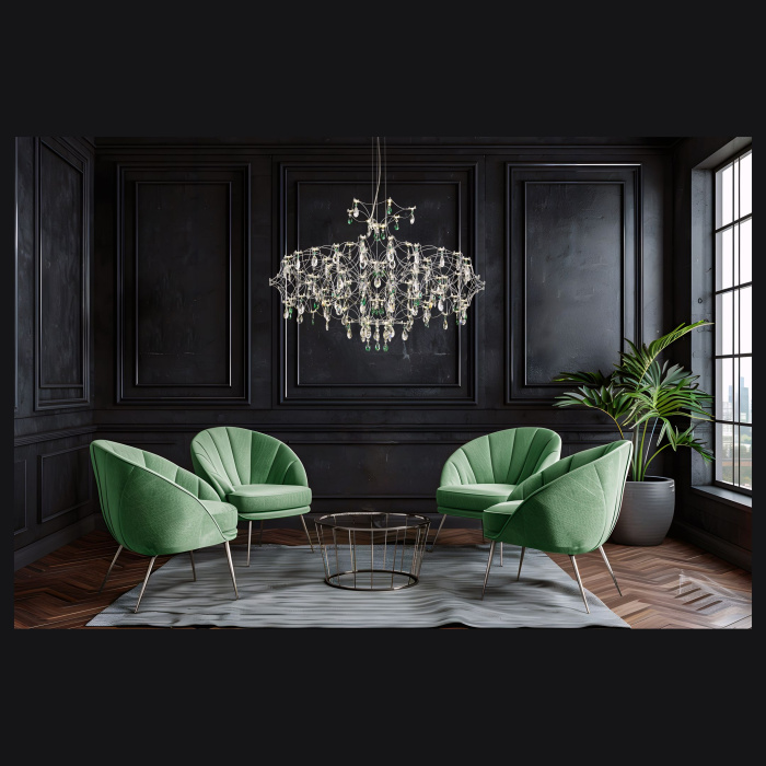 Люстра подвесная Wertmark WE337.15.106