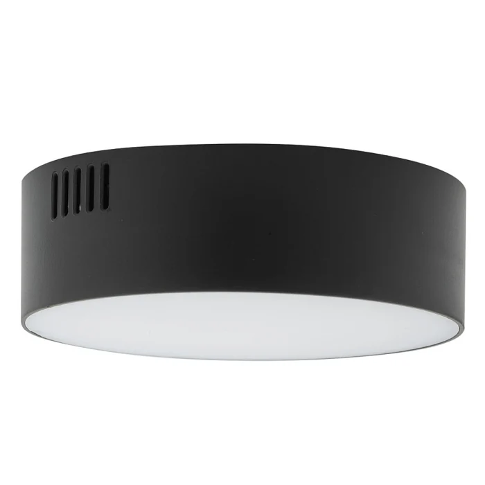 Потолочный cветильник Nowodvorski Lid Round Led Black 10406