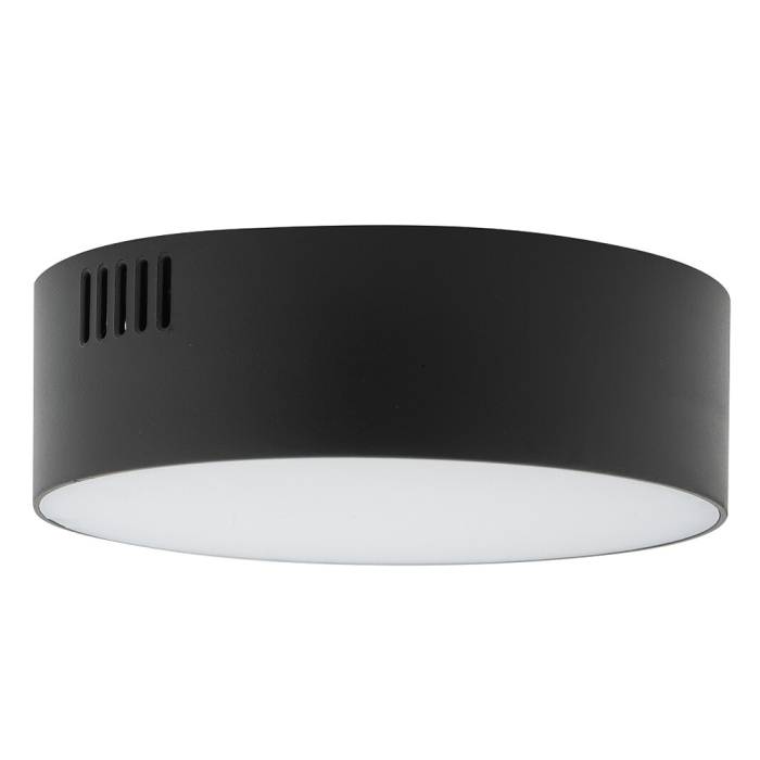 Потолочный cветильник Nowodvorski Lid Round Led Black 10406