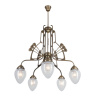 Люстра на штанге Berliner Messinglampen D88-123blB
