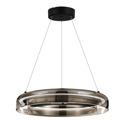 Светильник подвесной ST-Luce Черный/Дымчатый, Белый LED 1*36W 3000K SL6019.333.01