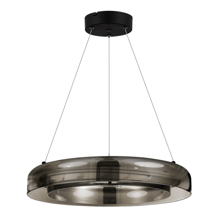 Светильник подвесной ST-Luce Черный/Дымчатый, Белый LED 1*36W 3000K SL6019.333.01