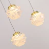 Подвесной светильник Delight Collection MD25030003 MD25030003-3A gold/clear