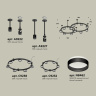 Комплект подвесного светильника Techno Ring с акрилом Ambrella light XR92221005