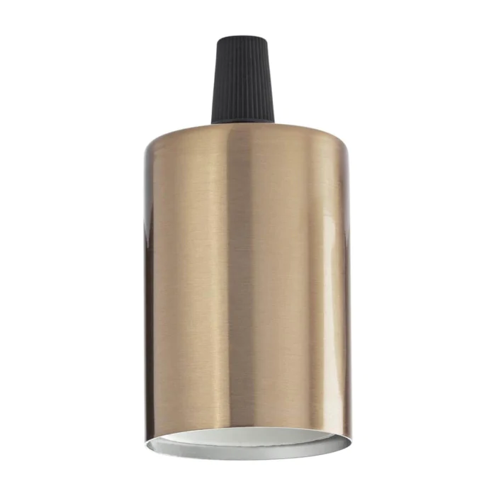 Патрон Ideal Lux Portalampada E27 Liscio Ottone Brunito